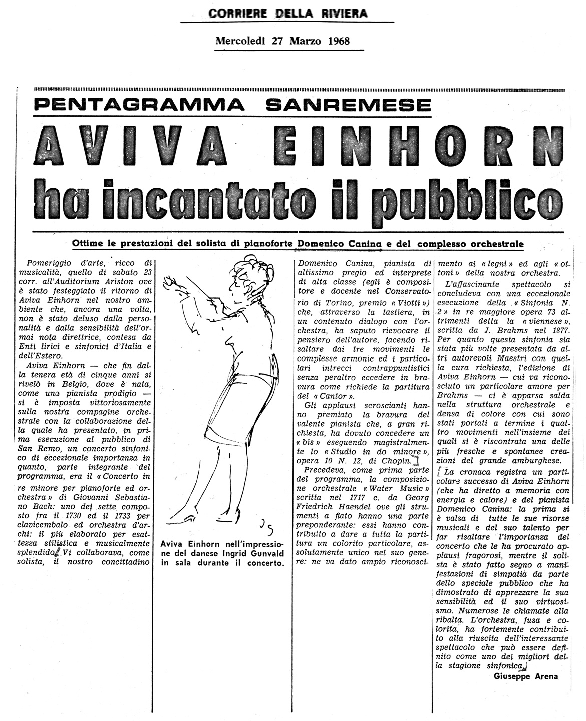 1968: Corriere della Riviera 1968: Corriere della Riviera